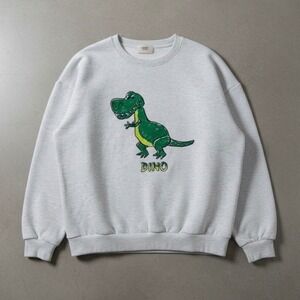 L.A.B Studio Vivid Lauren Crewneck Sweatshirt Japanese Brand‎ Dinosaur Unisex